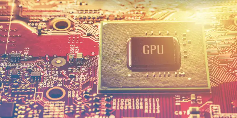 Graphics Processing Unit integrated into laptop circuitry Graphics Processing Unit integrated into laptop circuitry