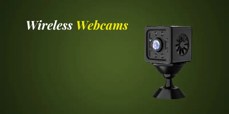 Wireless webcam designed for convenience and high-quality video capture